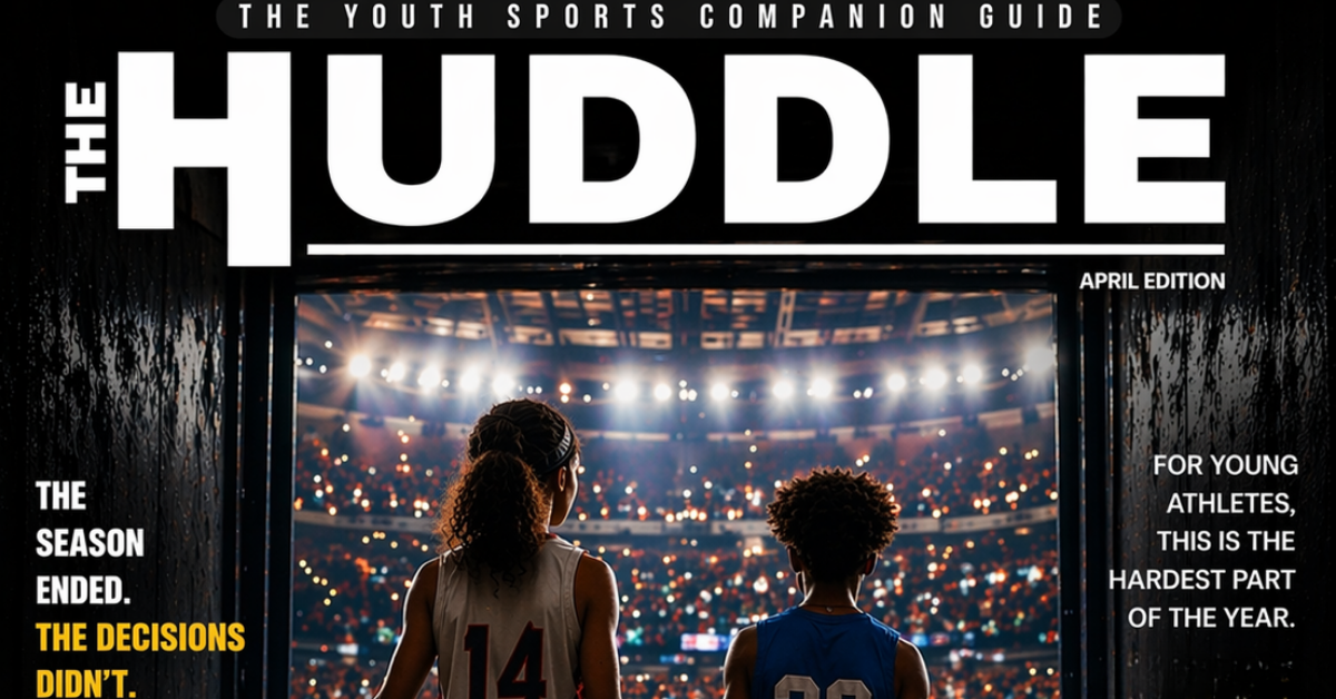 The Huddle April cover